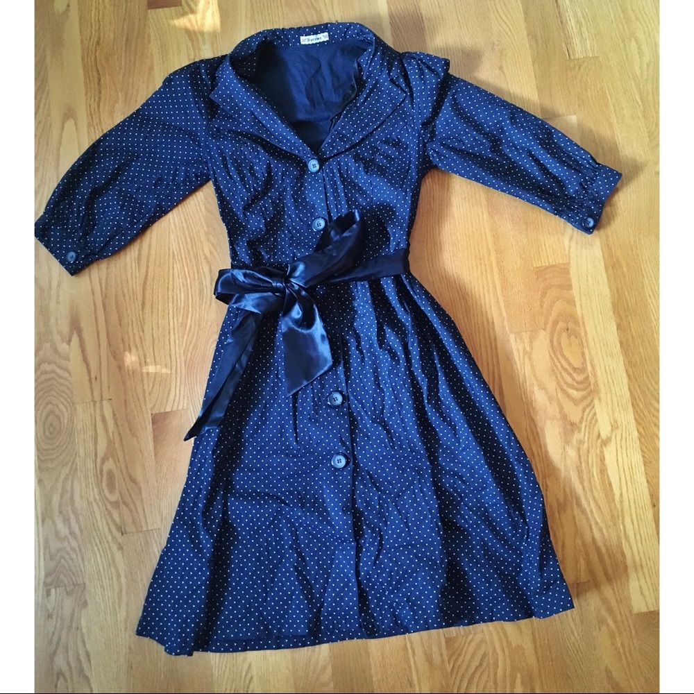 Poco Dot Retro Vintage looking Dress